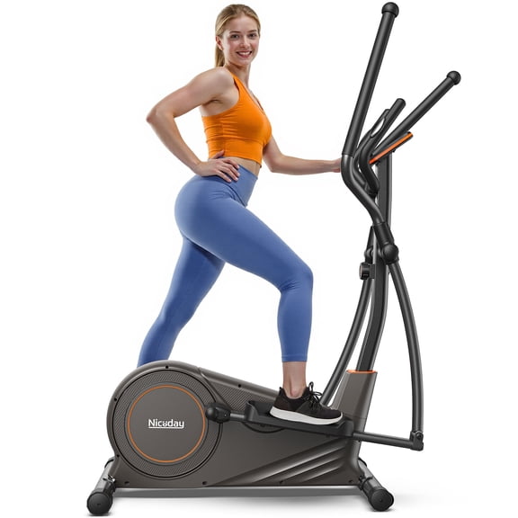 Niceday Elliptical Exercise Machine, Elliptical Machine for Home, Magnetic Elliptical Trainer with 15.5IN Stride, 16 Resistance Levels, 400LBS Loading Capacity