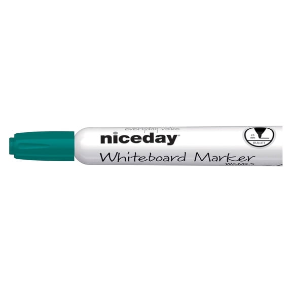 Niceday WBM2.5 Green Ogive White Table Marker