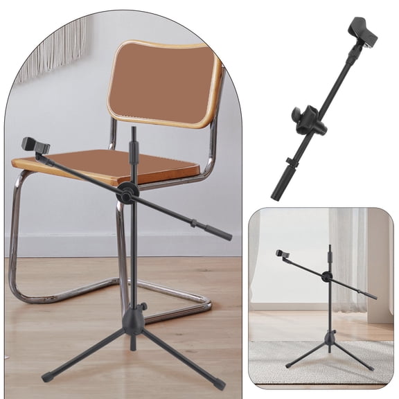 Nicehomfit 1 Set Adjustable Mic Arm for Live Streaming and Recording with Black Plastic Metal Design