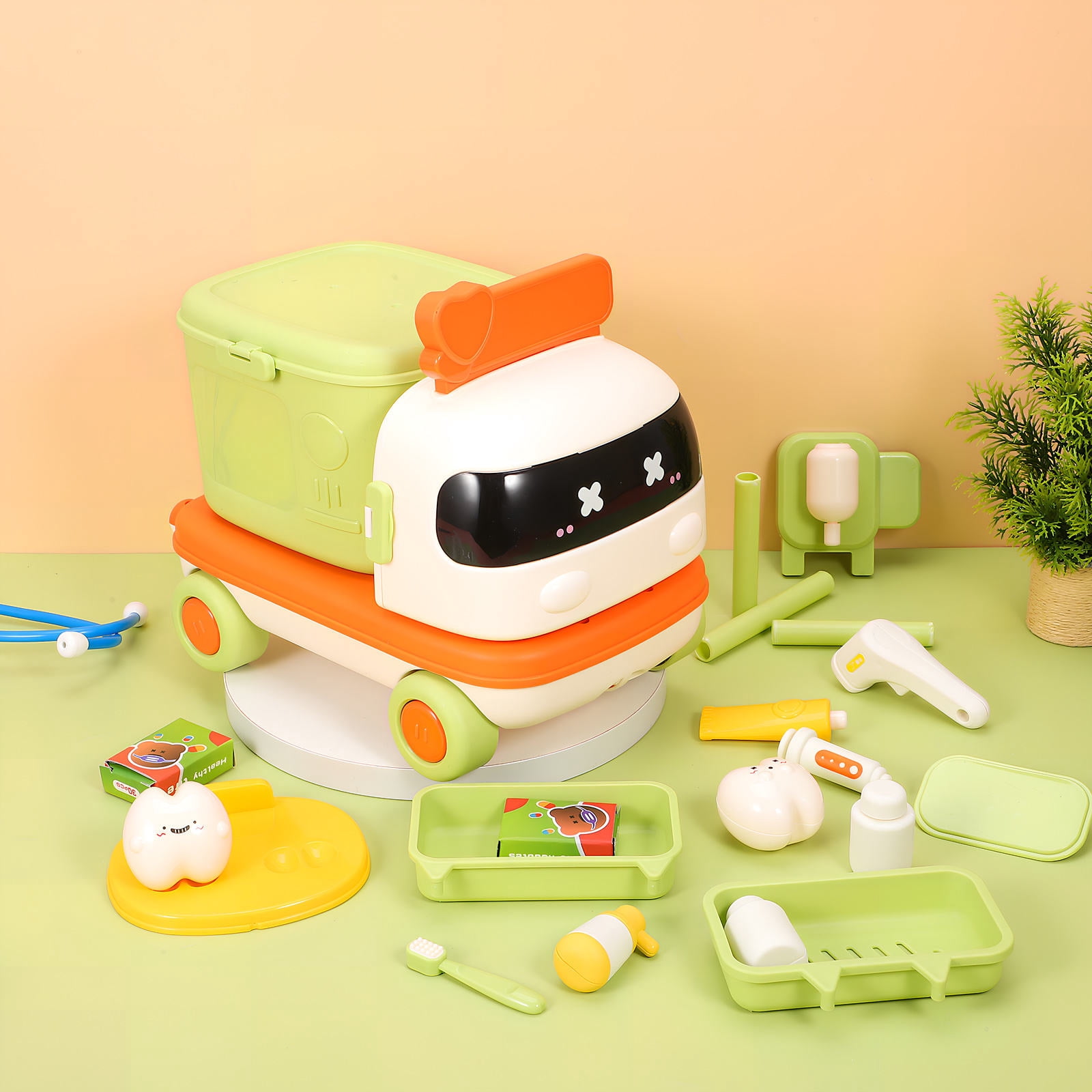Nicehomfit Kids Doctor Kit Set 14.4X14.2X6.3In - Walmart.com