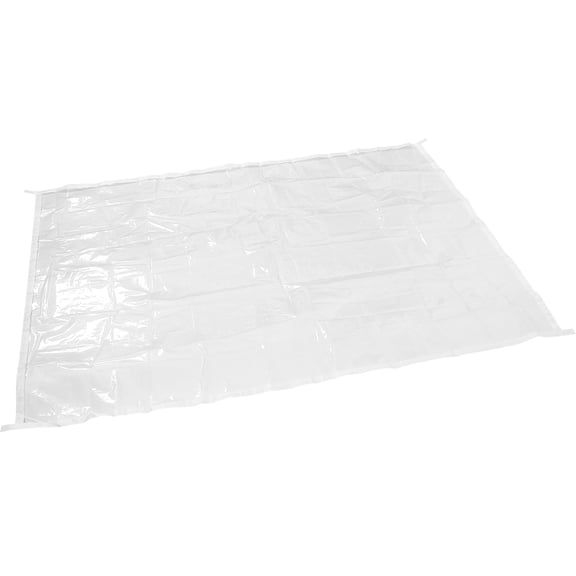 Nicehomfit 1 Set Window Film Heat Insulation Transparent PEVA Sealing for Indoor Use