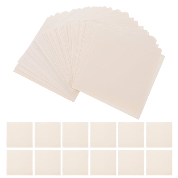 Nicehomfit Qualitative Filter Papers White Laboratory Filter Sheets for Chemical Experiments