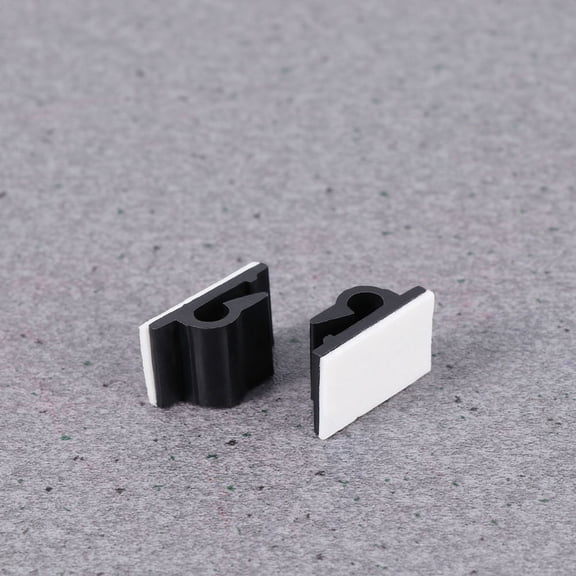 Nicehomfit 100Pcs Cord Management Ties with Adhesive Base for Secure Wire Fixing and Cable Organization