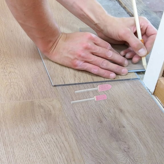 Nicehomfit 100Pcs Mounted Grinding Point Set with Cylinder and Tapered Stones for Polishing Jobs