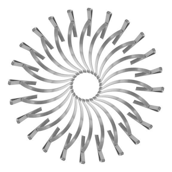 Nicehomfit 100Pcs Stainless Steel Window Screen Spring Clips for Glass Easy Installation Wear Resistant