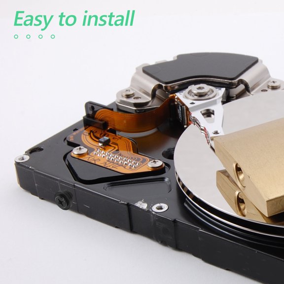 Nicehomfit 10Pcs Black Hard Drive Screws Compatible with Hdd and SSD for Reliable Data Security