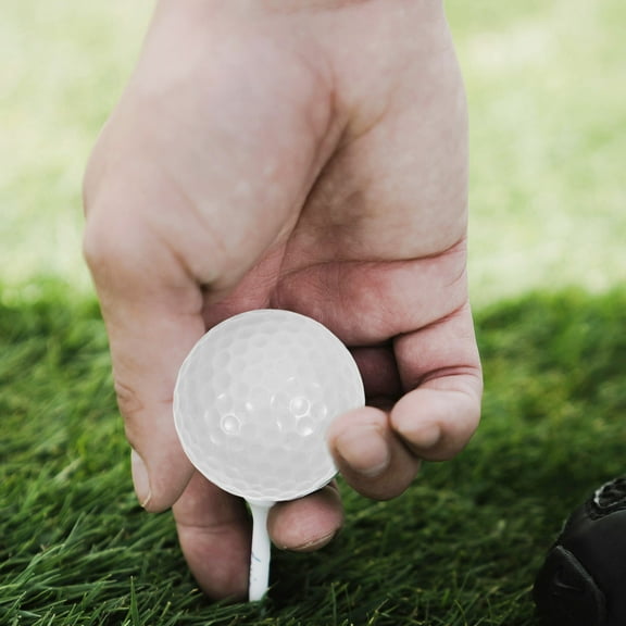 Nicehomfit 10Pcs White Training Accessory Balls Durable Double Layer for Sports Use