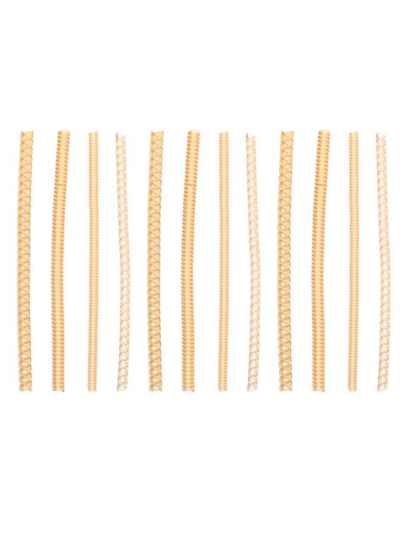 12Pcs Plastic Rings Stopper Transparent Adjustable Size for Loose Rings