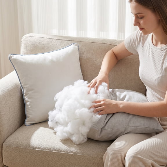 Nicehomfit 1Pack Resilient Cotton Filling for Sewing Projects and Sofa Cushion Stuffing