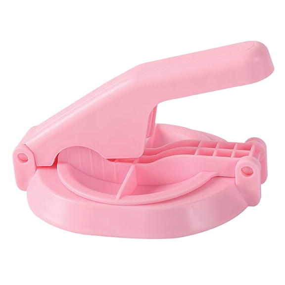Nicehomfit 1Pc Manual Dumpling Wrapper Maker Pink Plastic Kitchen Gadget
