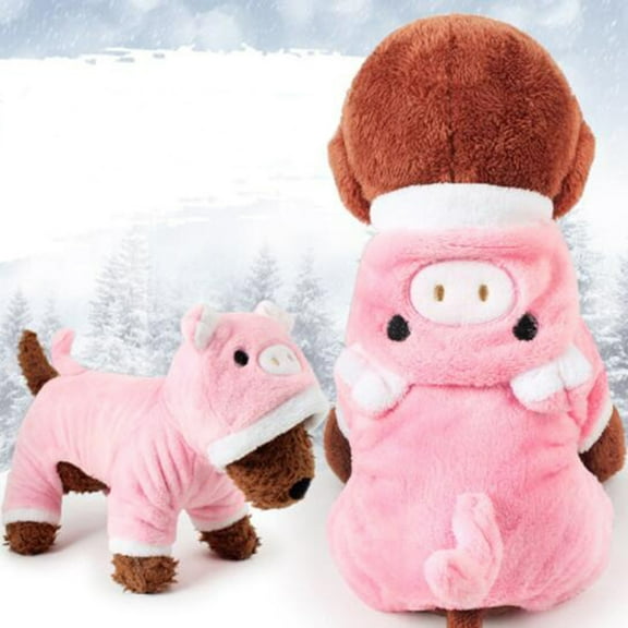 Nicehomfit Farm Animal Dog Clothes Pet Dog Cat Clothes Pink 1Pack M