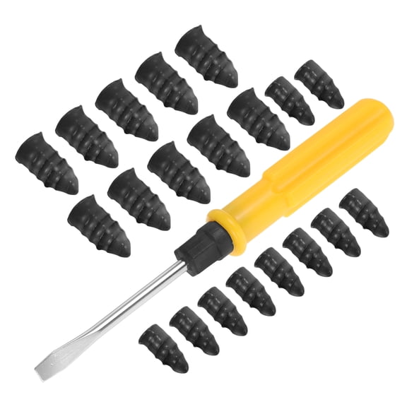 Nicehomfit 1Set Tire Plug Kit Quick Repair Screw Nails for Cars Electric Bikes and Motorcycles