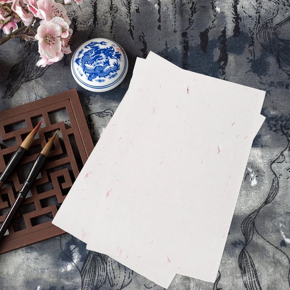 Nicehomfit 20 Sheets Rice Paper Sheets for Crafts Handmade for Adults Traditional Chinese Artworks