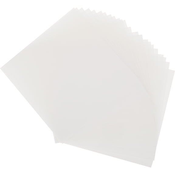 Nicehomfit 24Pcs Transparent Plastic Stencil Sheets for DIY Crafting High Transparency Pet Film