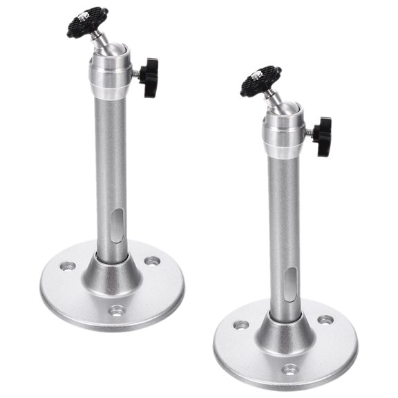 Nicehomfit 2Pcs Adjustable Projector Ceiling Mount Bracket Aluminum Alloy for Outdoor Use with Easy Installation