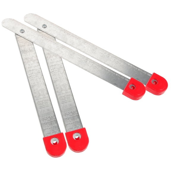 Nicehomfit 2Pcs Aluminum Folding Ladder Hinge with Stability Spreader Brackets for Small Step Ladder Parts
