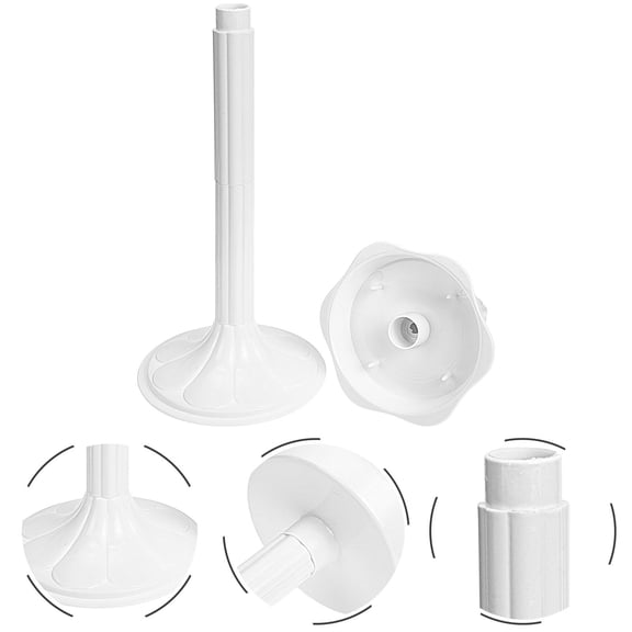 Nicehomfit 2Pcs Decorative Roman Column White Wedding Road Guide and Flowerpot Holder for Outdoor Use