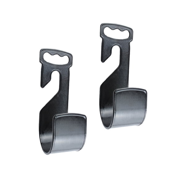 Nicehomfit 2Pcs Gardening Hook Black ABS Material for Hanging Water Pipe and Hose