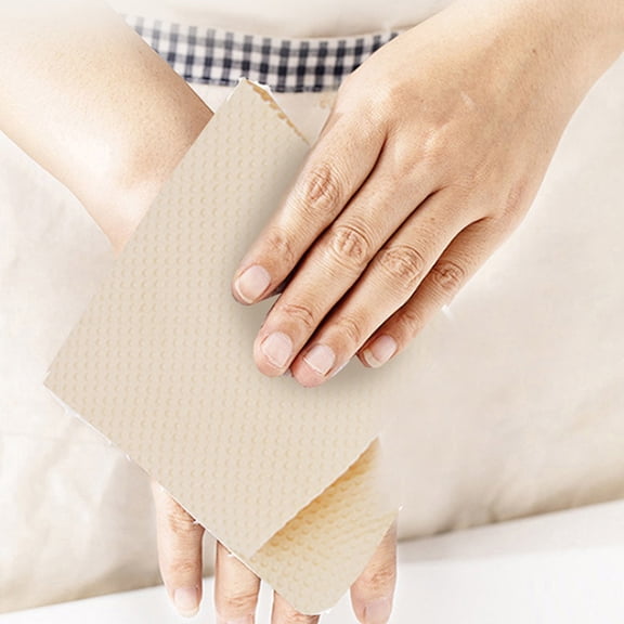 Nicehomfit 2Pcs Light Brown Paper Oil Absorbing Sheets for Kitchen Use in Home and Restaurants