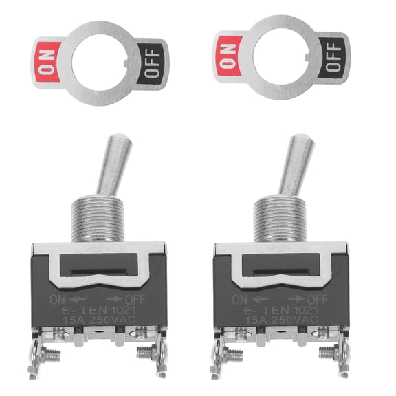 Nicehomfit 2Pcs Professional Car Toggle Switch Replacement with Sturdy Materials and Protective Cover