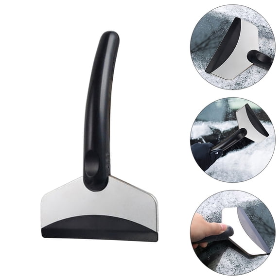 Nicehomfit 2Pcs Snow Spade with Comfortable Plastic Handle for Efficient Car Snow Removal