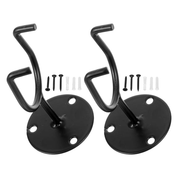 Nicehomfit 2Pcs Space Saving Baseball Bat Holder Wall Mount Rack with Glove Storage for Home