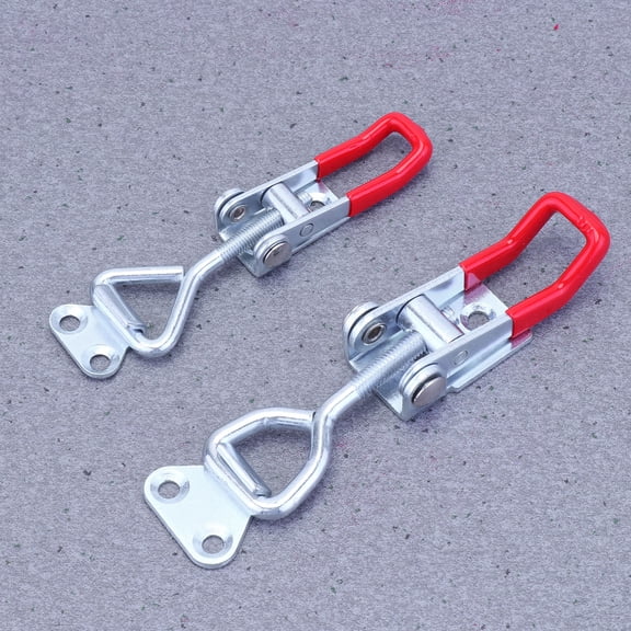 Nicehomfit 2Pcs Vertical Toggle Clamp Side Mount Hold Down with Steel Latch for Box Case Repair