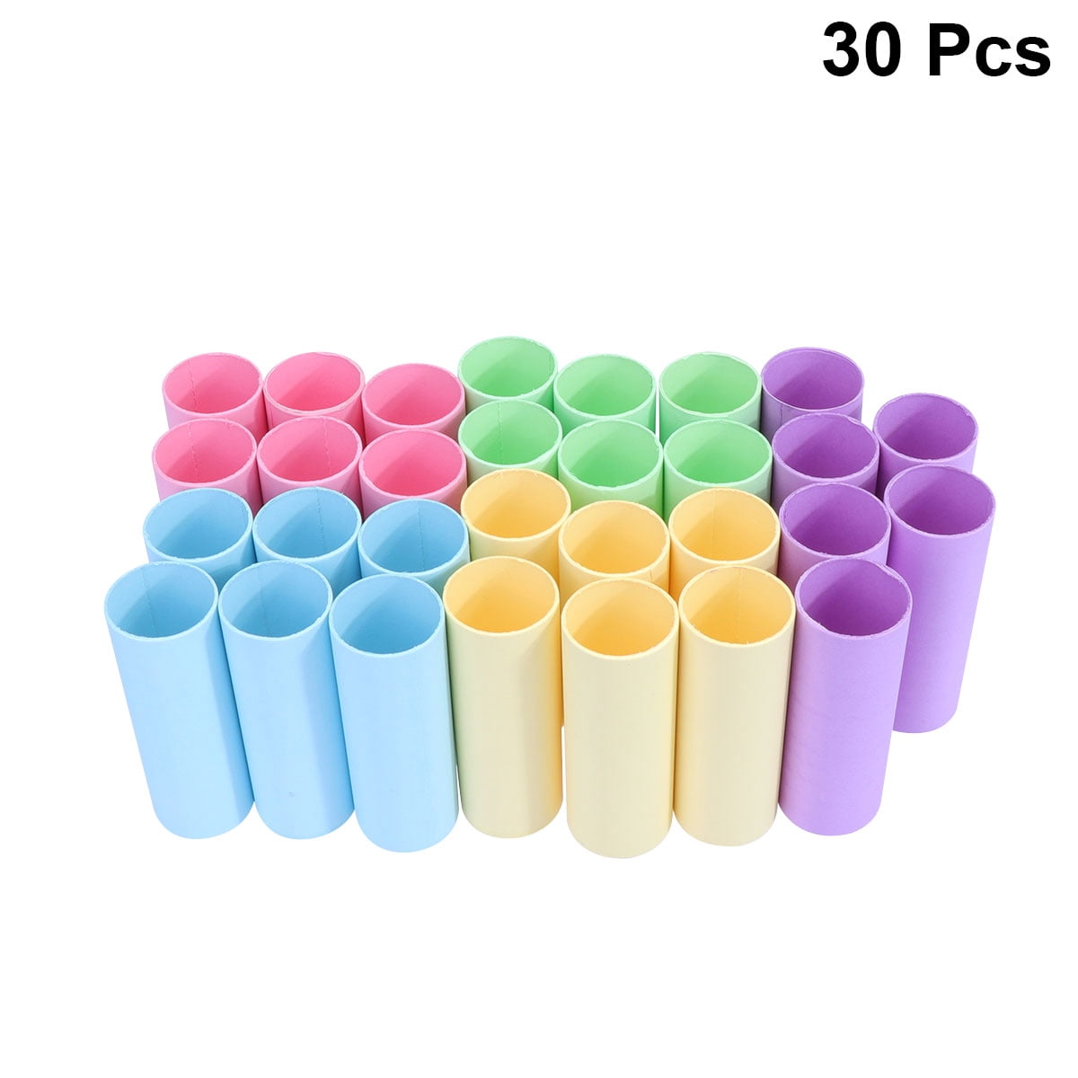 Nicehomfit 30Pcs Cardboard Tubes for Art Paintings with Assorted Color ...