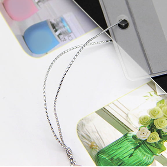 Nicehomfit 3Pcs Assorted Color Polyester Tie String for Clothes Use Glitter Onions Line Crafting Decoration