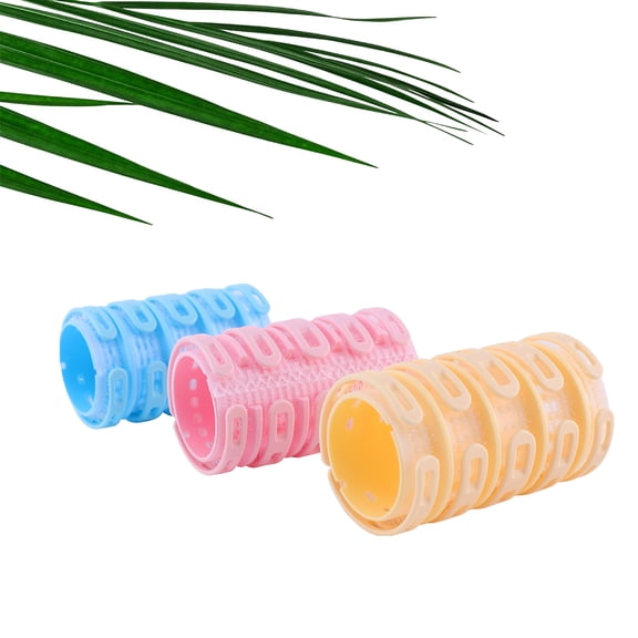 Nicehomfit 3Pcs DIY Hairdressing Tools Hair Curlers for Various Hair Types Assorted Color