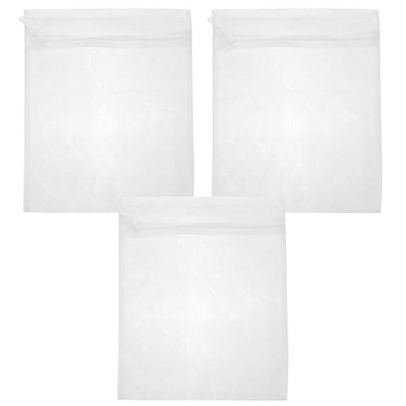 Nicehomfit 3Pcs Mesh Laundry Bag for Washing Machine Polyester Protect Clothes Storage Travel