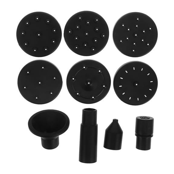 Nicehomfit 3Sets Solar Fountain Pump Nozzle Heads Kit for Outdoor Small Pond with Durable Plastic Parts