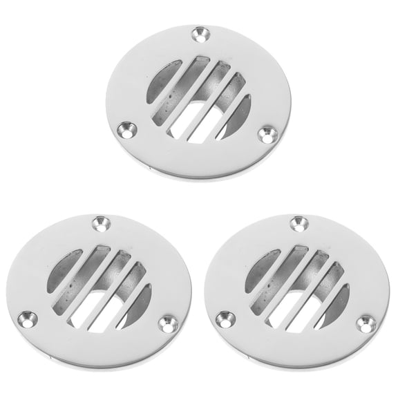 Nicehomfit 3pcs Durable Boat Deck Drain Practical Yacht Deck Drain Yacht Floor Drain Deck Floor Drain