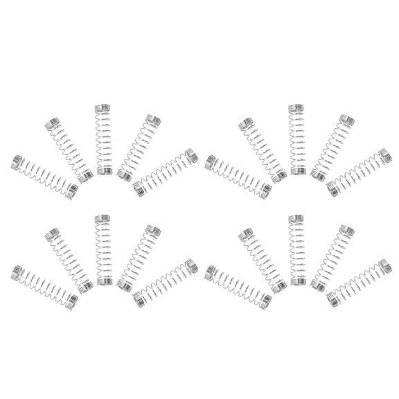 Nicehomfit 40Pcs High Strength Stainless Steel Compression Springs for Pen Use and Easy Replacement