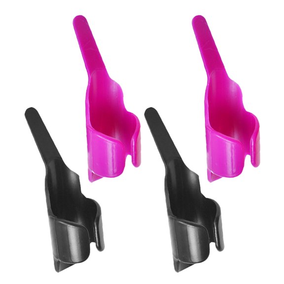 Nicehomfit 4Pcs Convenient Plastic Sewing Fingerthing Pusher for Accurate Fabric Ironing