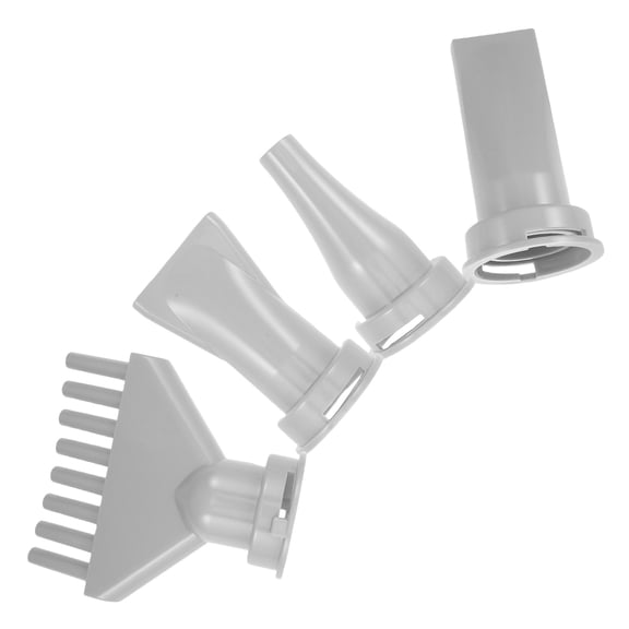 Nicehomfit 4Pcs Dog Grooming Dryer Nozzle Set Lightweight ABS Plastic Blow Dryer Attachments