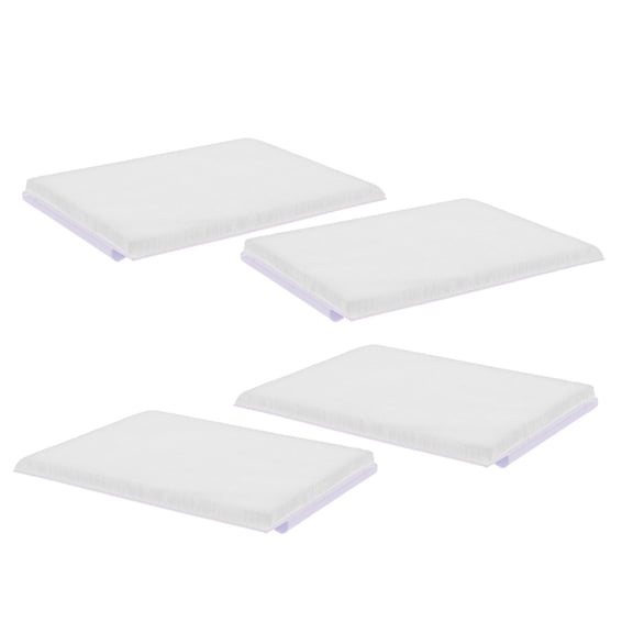 Nicehomfit 4Pcs Paint Edger Pad Refills White for Baseboards Doors Windows and Moldings