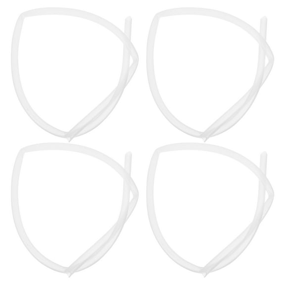 Nicehomfit Water Pump Hose Silicone Transparent Flexible for Home Use 4Pcs