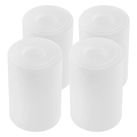 Nicehomfit Office Use Gas Cylinder Dust Covers White Plastic 4 Pcs