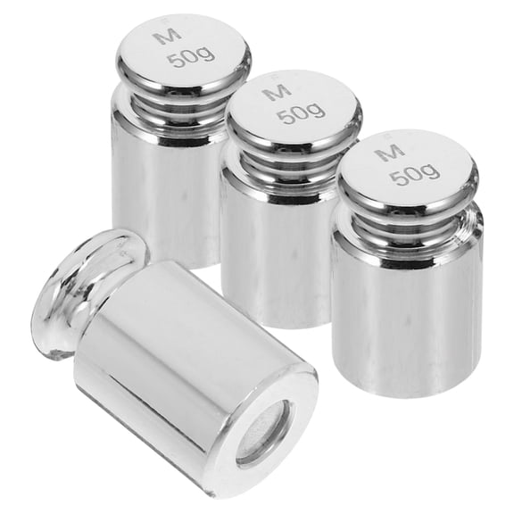 Nicehomfit 50G Chrome Plated Calibration Weight for Lab Scales Precision Calibration Weight Set