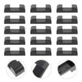 thumbnail image 1 of Nicehomfit Black Plastic Display Stand Bases Stable Jewelry Case for Storage 50Pcs, 1 of 8