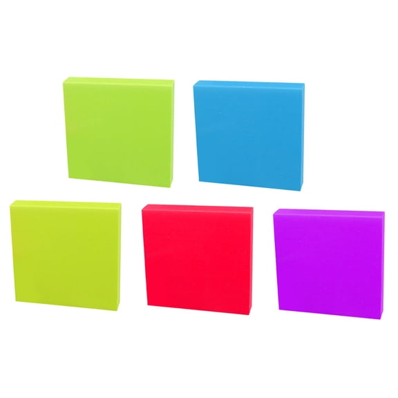 Nicehomfit 5Pcs Assorted Rubber Stamp Brick for DIY Carving Durable Rubber Material Craft