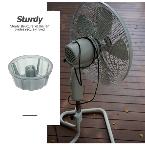 Nicehomfit 5-Pack Plastic Pedestal Fan Replacement Nuts for Secure Fixation and Easy Installation, Compatible with Most Fans