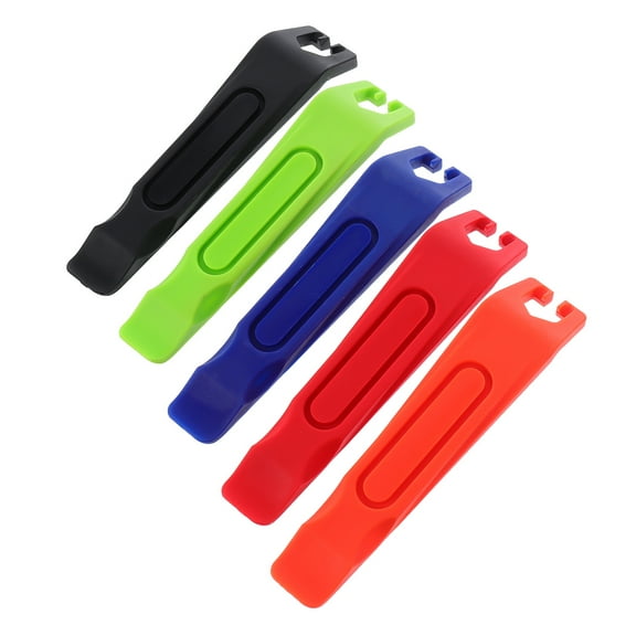Nicehomfit 5Pcs Durable Plastic Bike Tire Lever Outer Opener Tool Compact Easy to Carry