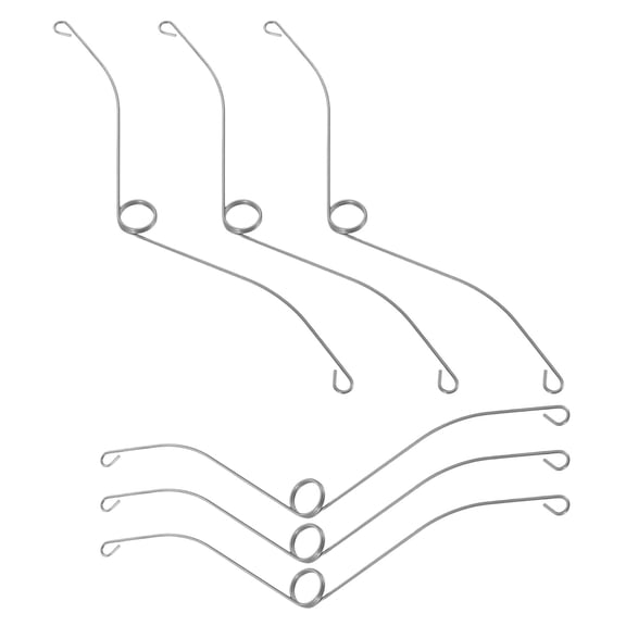 Nicehomfit 6Pcs Recessed Lighting Trim Clips Metal Spring Clips for Quiet Fan Operation