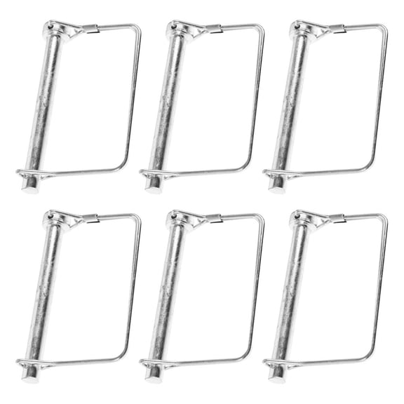 Nicehomfit 6pcs Trailer Hitch Lock Pin Steel Towing for Vehicle Tow System