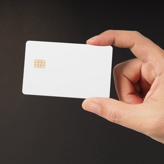 Nicehomfit White Plastic Blank for Badge Printing, Access Control, and Security Use