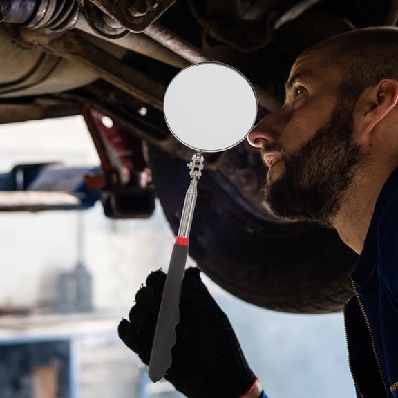 Nicehomfit Adjustable Extendable Inspection Mirror for Automotive and Home Mechanical Inspections
