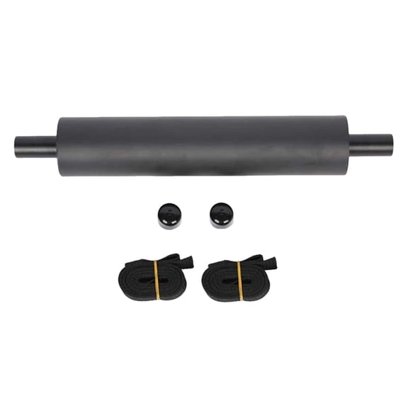 Nicehomfit Adjustable Kayak Footrest Kayak Pedal Black EVA for Inflatable Boat 1Set