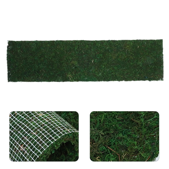 Nicehomfit Artificial Moss Mat Simulation Turf Grass for Window and Garden Decor Realistic Vibrant Green